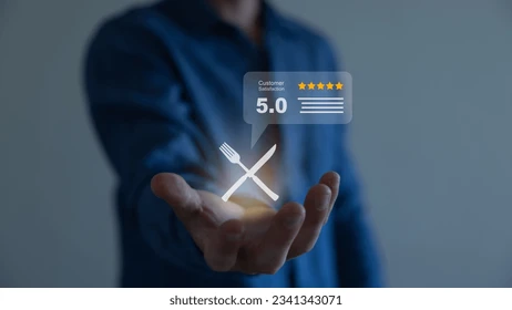 Customer Experience Concept Enjoying Food 260nw 2341343071